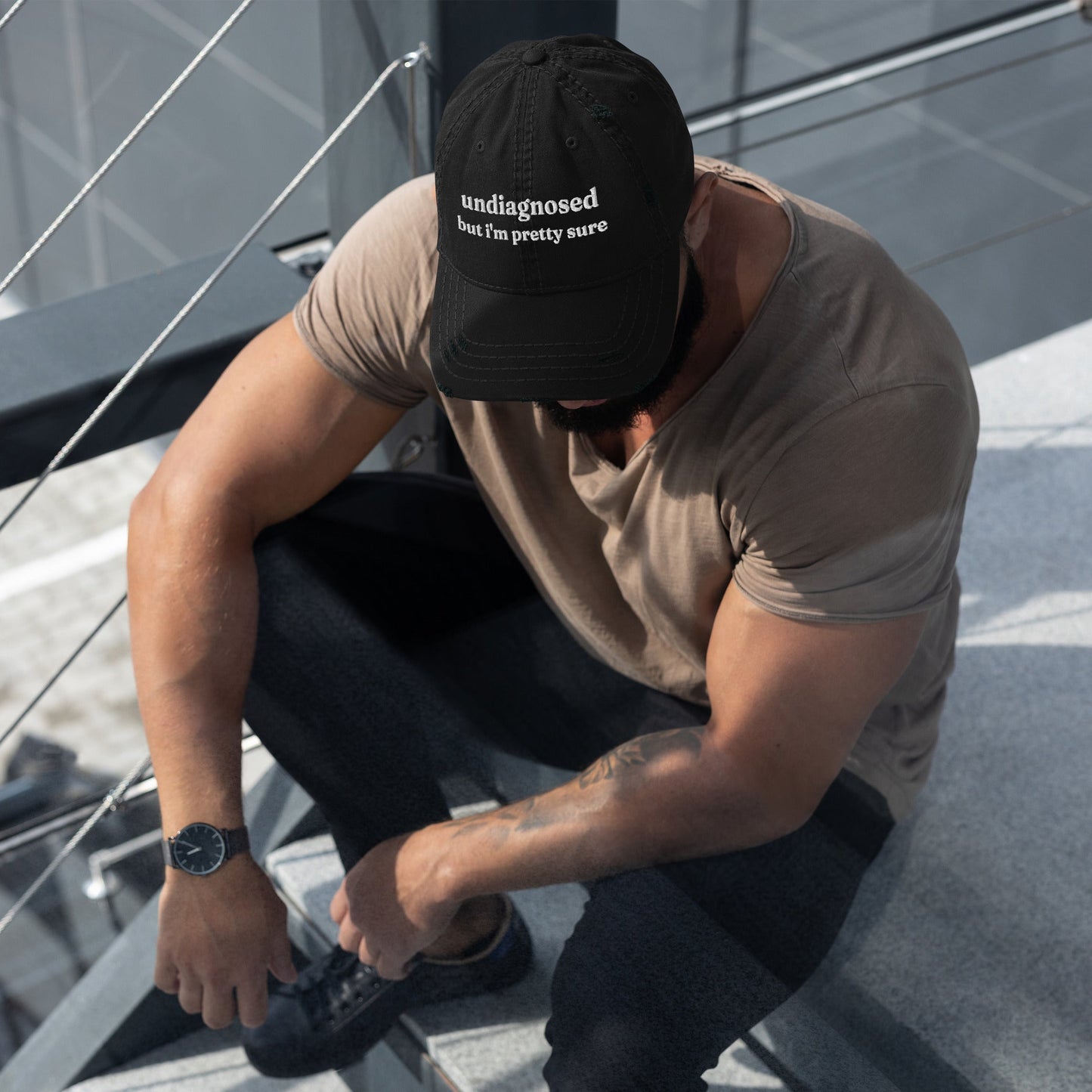 UNDIAGNOSED DAD HAT - Premium Streetwear from APEX | Streetwear - Just $29! Shop now at APEX | Streetwear