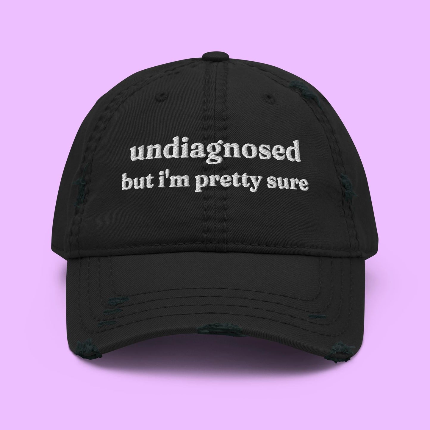 UNDIAGNOSED DAD HAT - Premium Streetwear from APEX | Streetwear - Just $29! Shop now at APEX | Streetwear