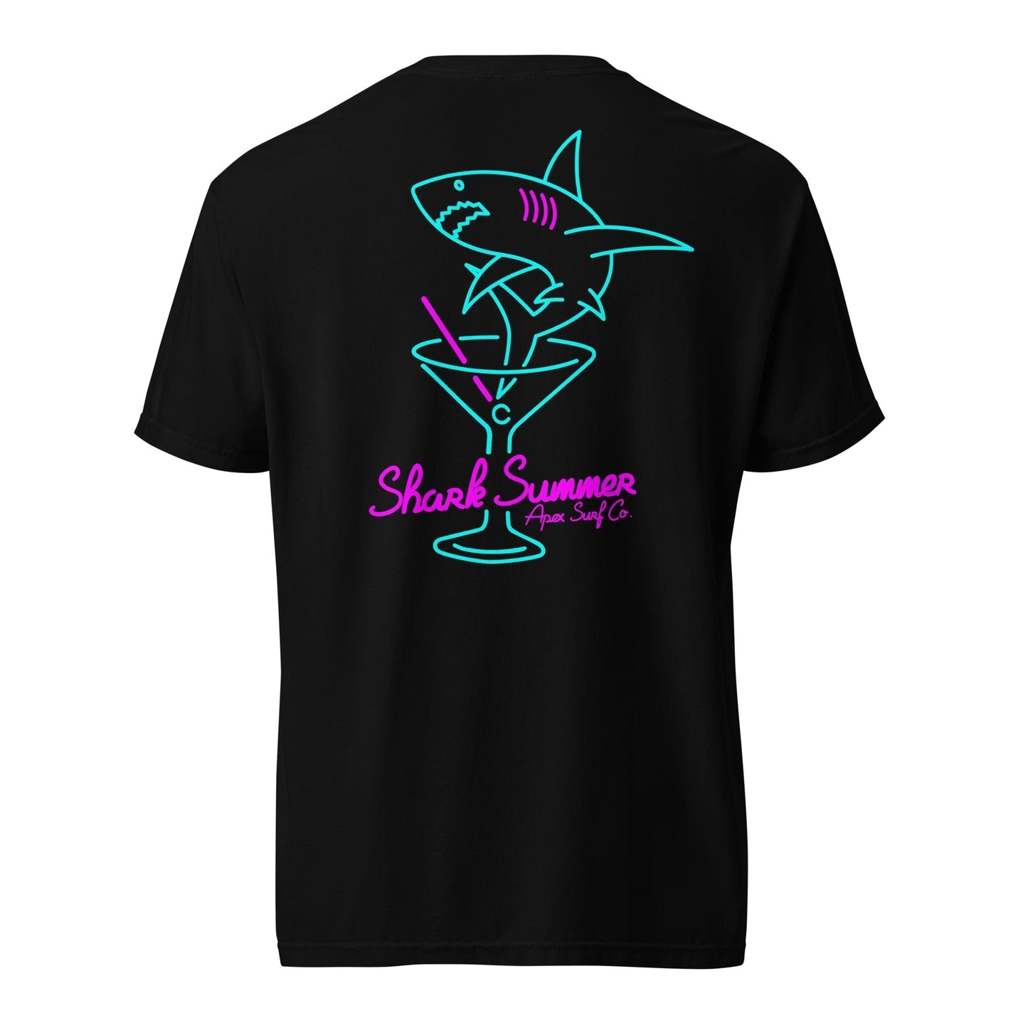 SHARK SUMMER - GRAPHIC TEE - Premium Streetwear from APEX | Streetwear - Just $36! Shop now at APEX | Streetwear