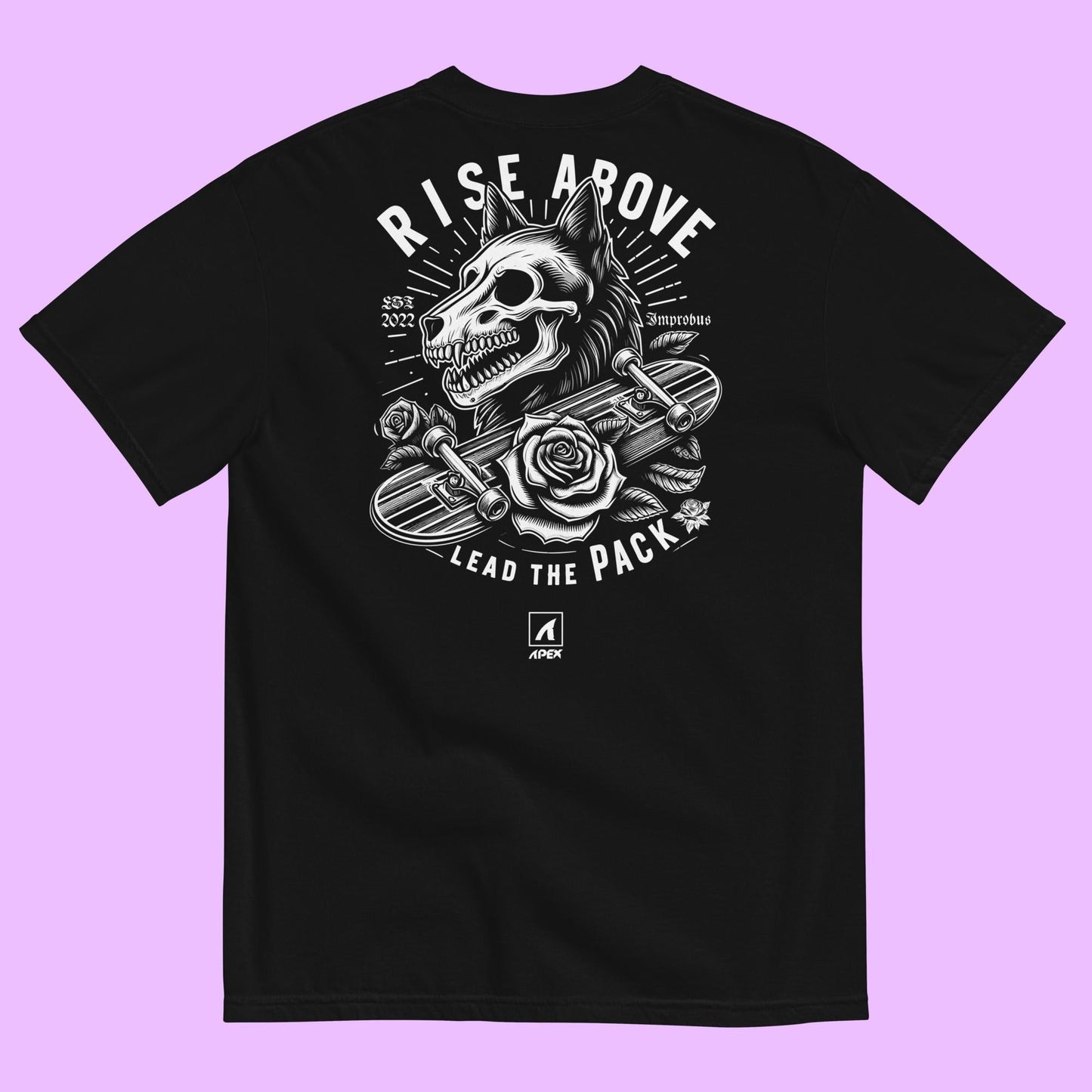 RISE ABOVE LEAD THE PACK - GRAPHIC TEE - Premium Streetwear from APEX | Streetwear - Just $36! Shop now at APEX | Streetwear