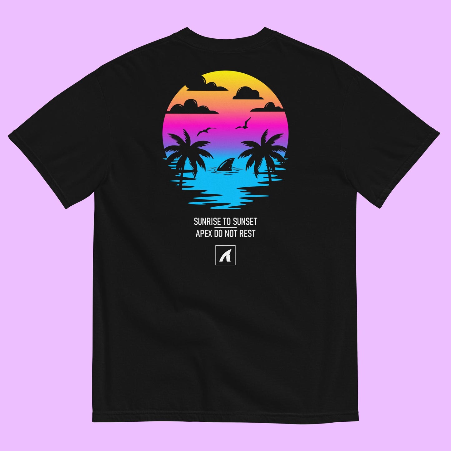 SUNRISE SUNSET - GRAPHIC TEE - Premium Streetwear from APEX | Streetwear - Just $36! Shop now at APEX | Streetwear
