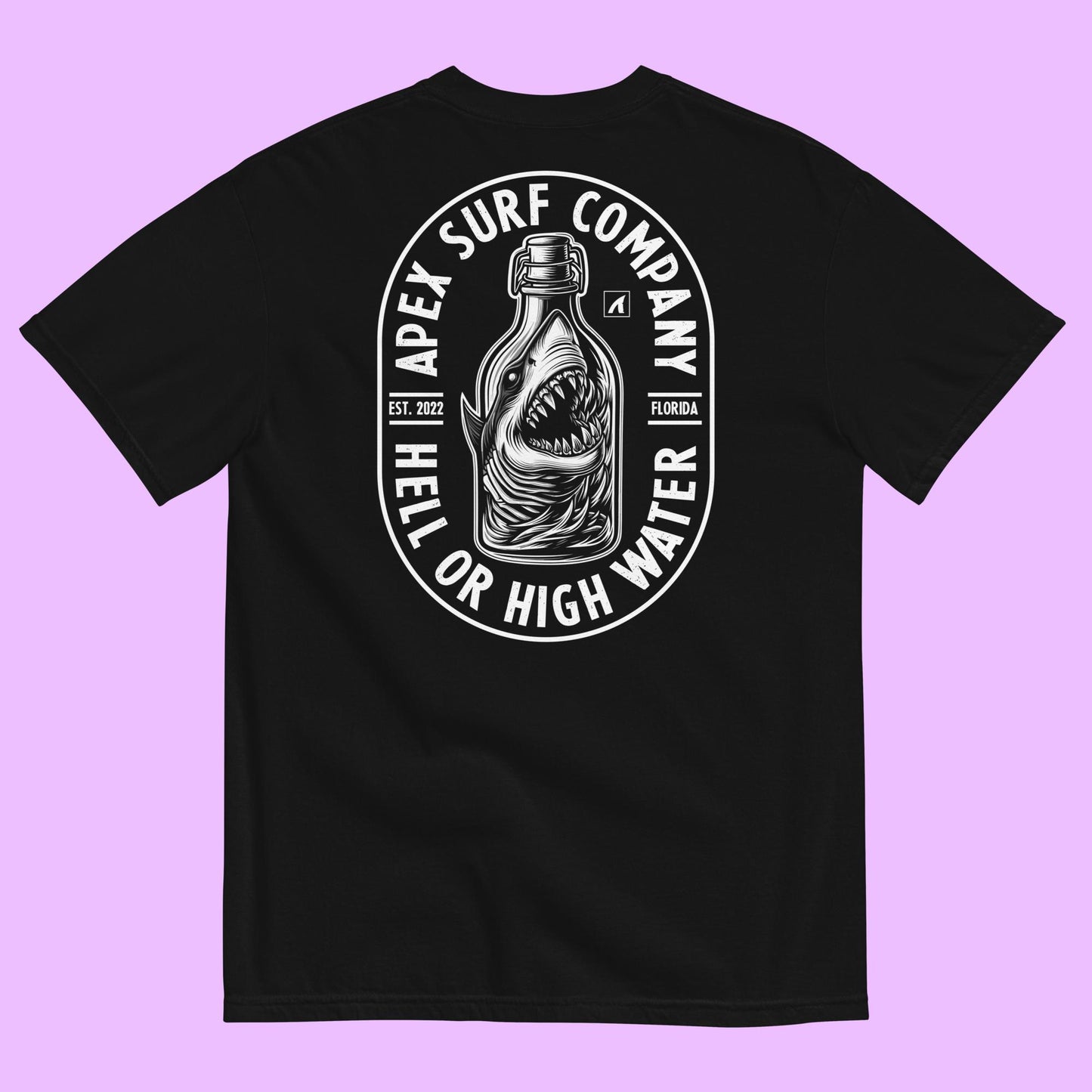 HELL OR HIGH WATER - GRAPHIC TEE - Premium Streetwear from APEX | Streetwear - Just $36! Shop now at APEX | Streetwear