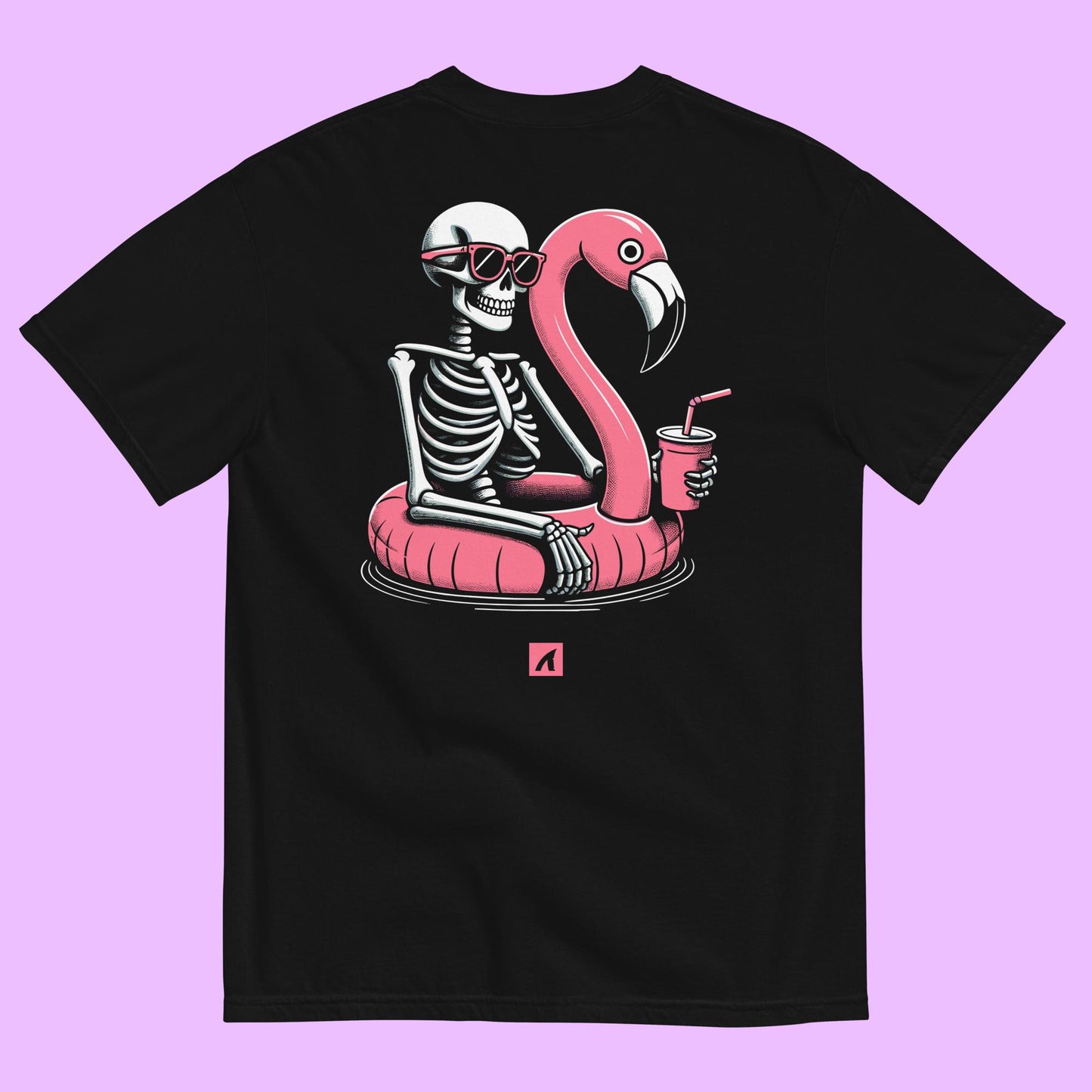 FLAMINGO PARTY - GRAPHIC TEE - Premium Streetwear from APEX | Streetwear - Just $36! Shop now at APEX | Streetwear