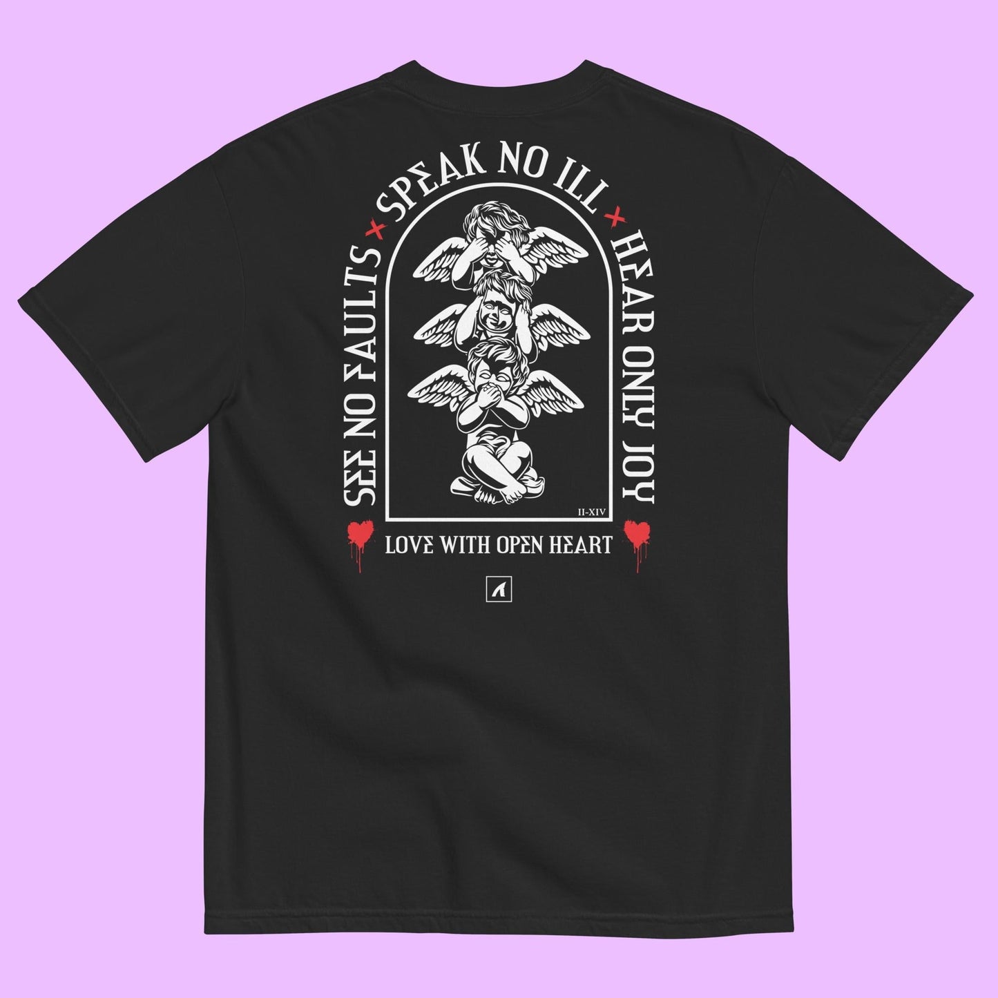 THREE WISE CUPIDS - GRAPHIC TEE (LIMITED) - Premium Streetwear from APEX | Streetwear - Just $36! Shop now at APEX | Streetwear