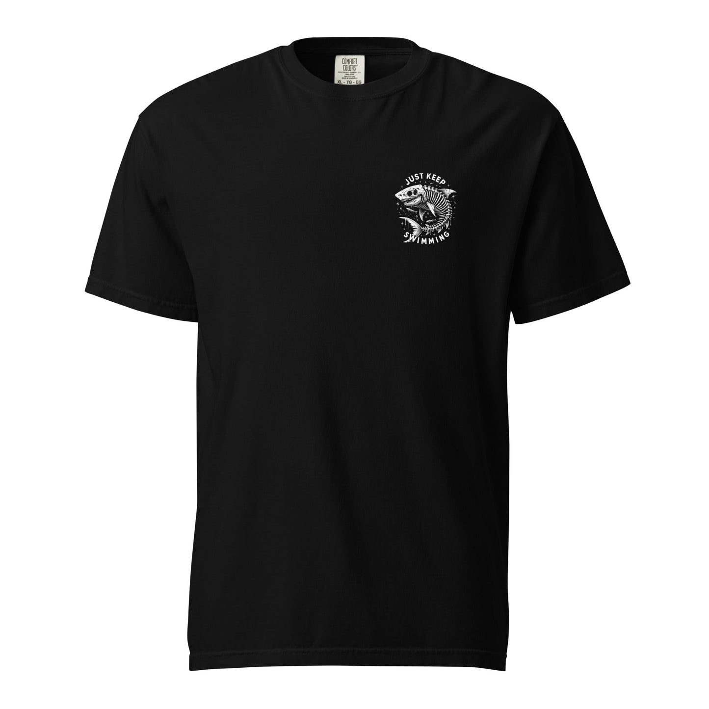 JUST KEEP SWIMMING - GRAPHIC TEE - Premium Streetwear from APEX | Streetwear - Just $36! Shop now at APEX | Streetwear