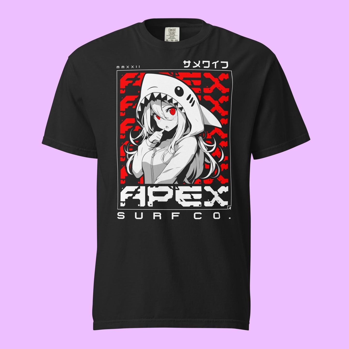 ANIME SHARK WIFE - GRAPHIC TEE - Premium Streetwear from APEX | Streetwear - Just $36! Shop now at APEX | Streetwear