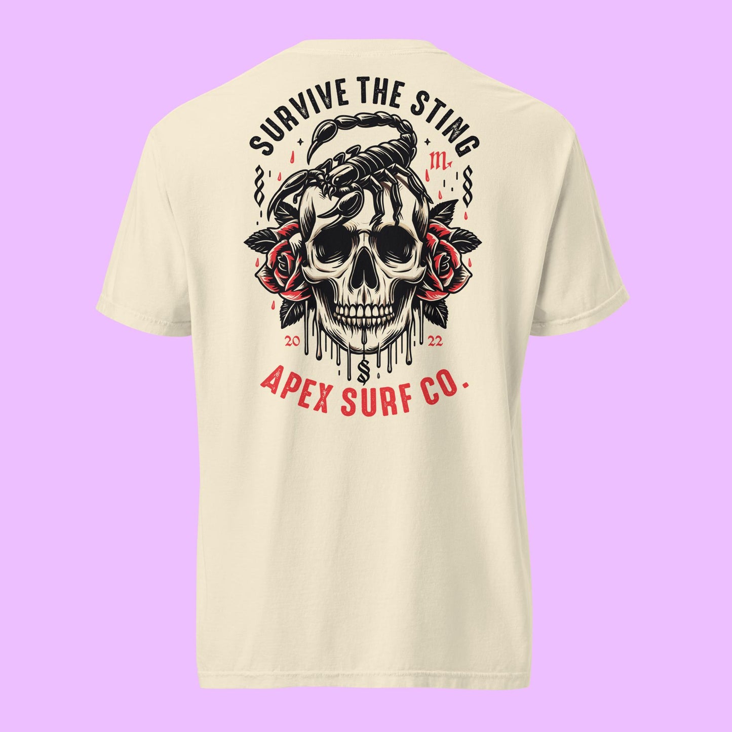 SURVIVE THE STING - GRAPHIC TEE - Premium Streetwear from APEX | Streetwear - Just $36! Shop now at APEX | Streetwear