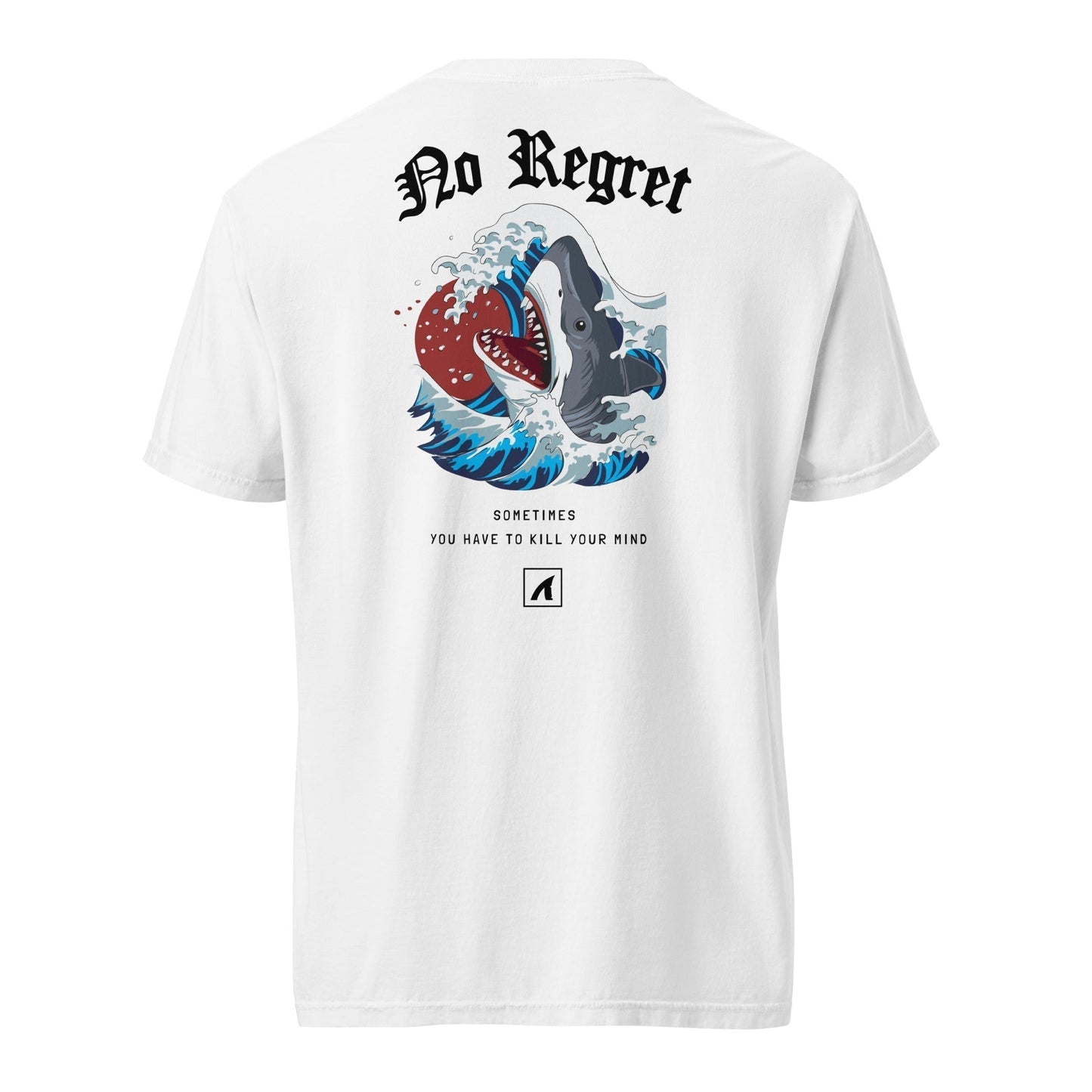 NO REGRET - WHITE - GRAPHIC TEE - Premium Streetwear from APEX | Streetwear - Just $36! Shop now at APEX | ASC