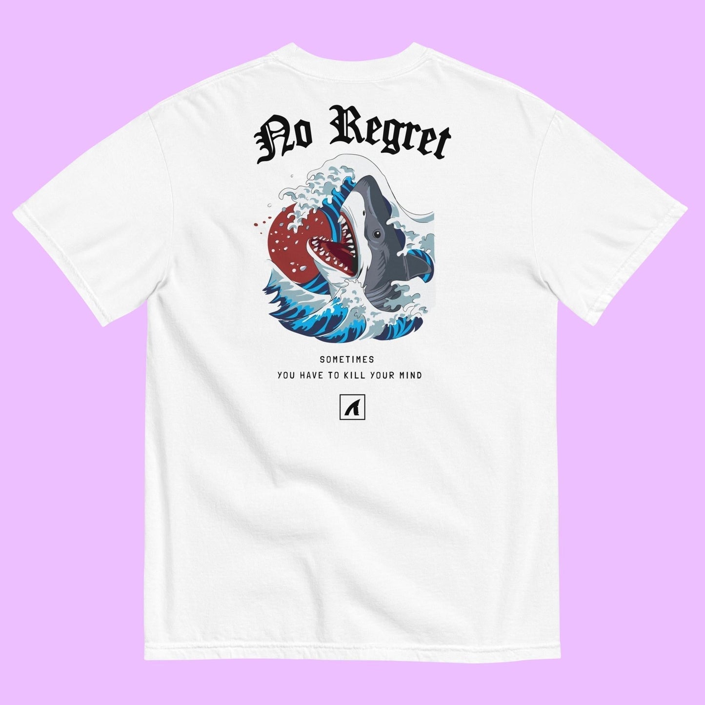 NO REGRET - WHITE - GRAPHIC TEE - Premium Streetwear from APEX | Streetwear - Just $36! Shop now at APEX | ASC