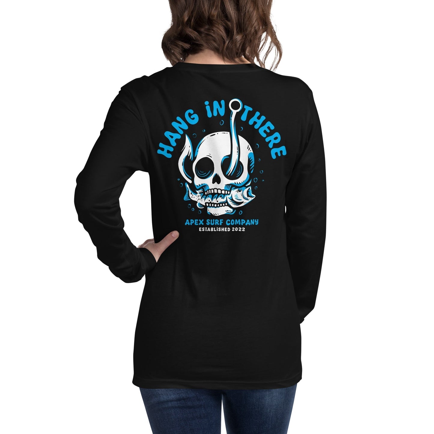 HANG IN THERE LONG SLEEVE - Premium Streetwear from APEX USA - Just $38! Shop now at APEX | Clothing Brand