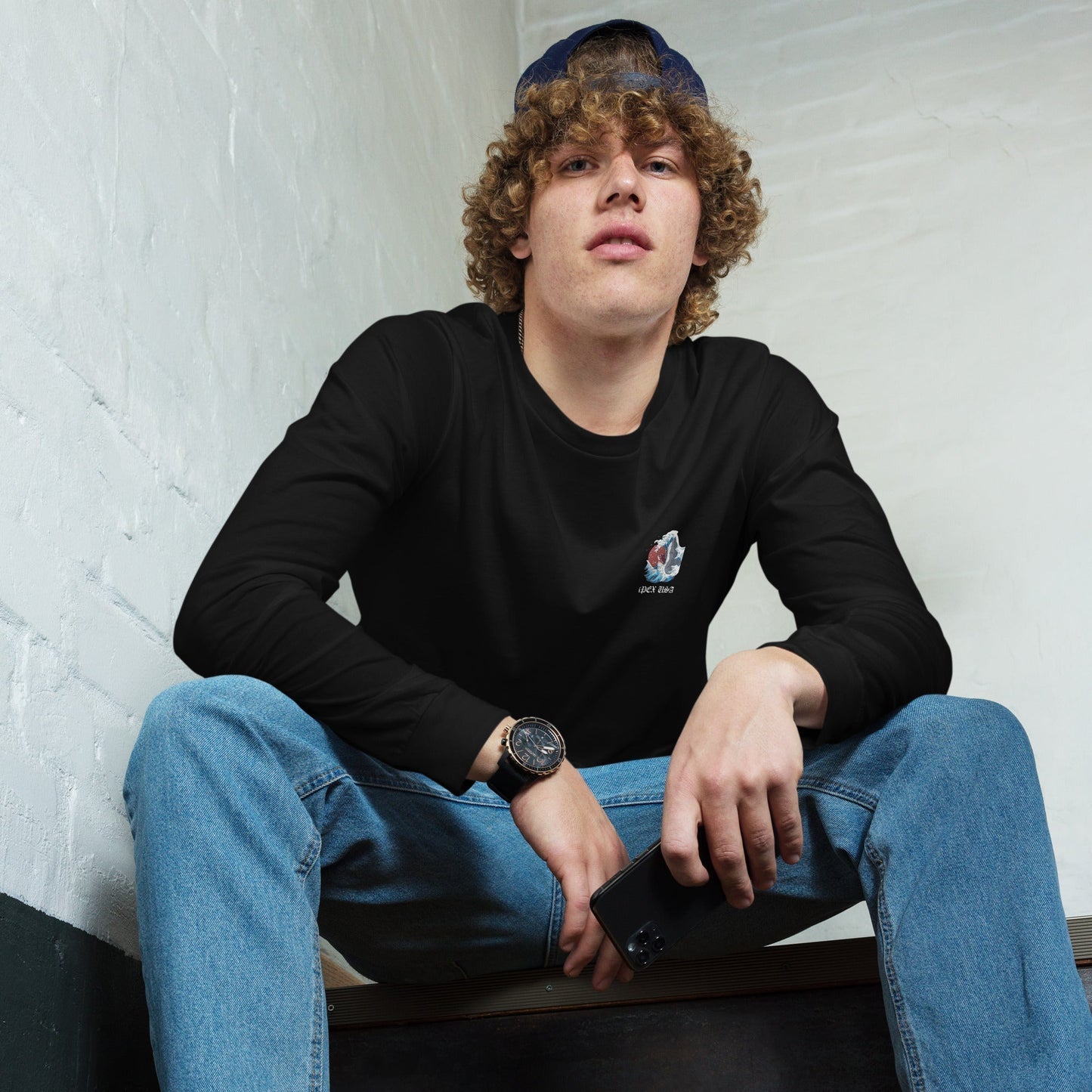 No Regret Long Sleeve - Black - Premium Streetwear from APEX USA - Just $38! Shop now at APEX | Clothing Brand