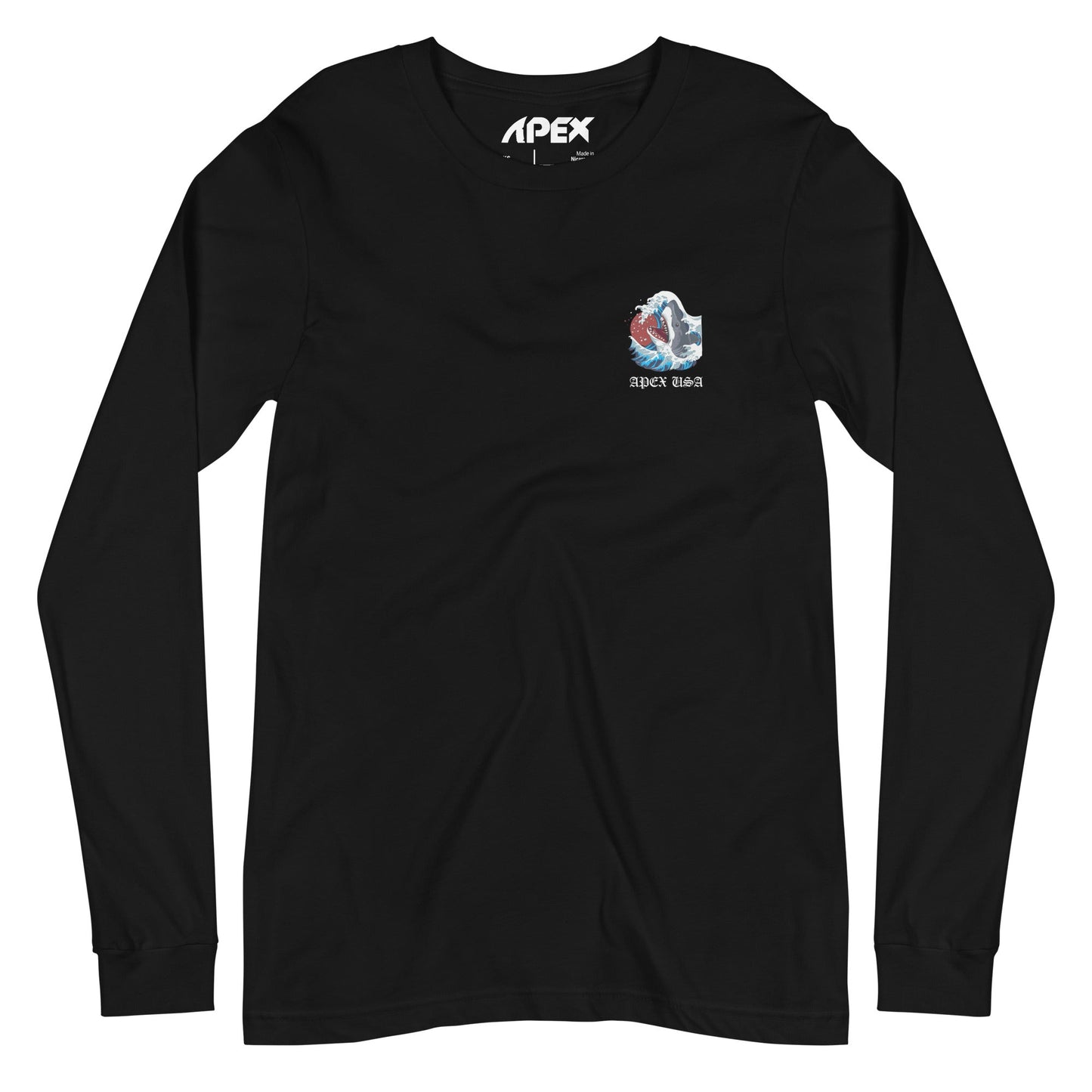 No Regret Long Sleeve - Black - Premium Streetwear from APEX USA - Just $38! Shop now at APEX | Clothing Brand