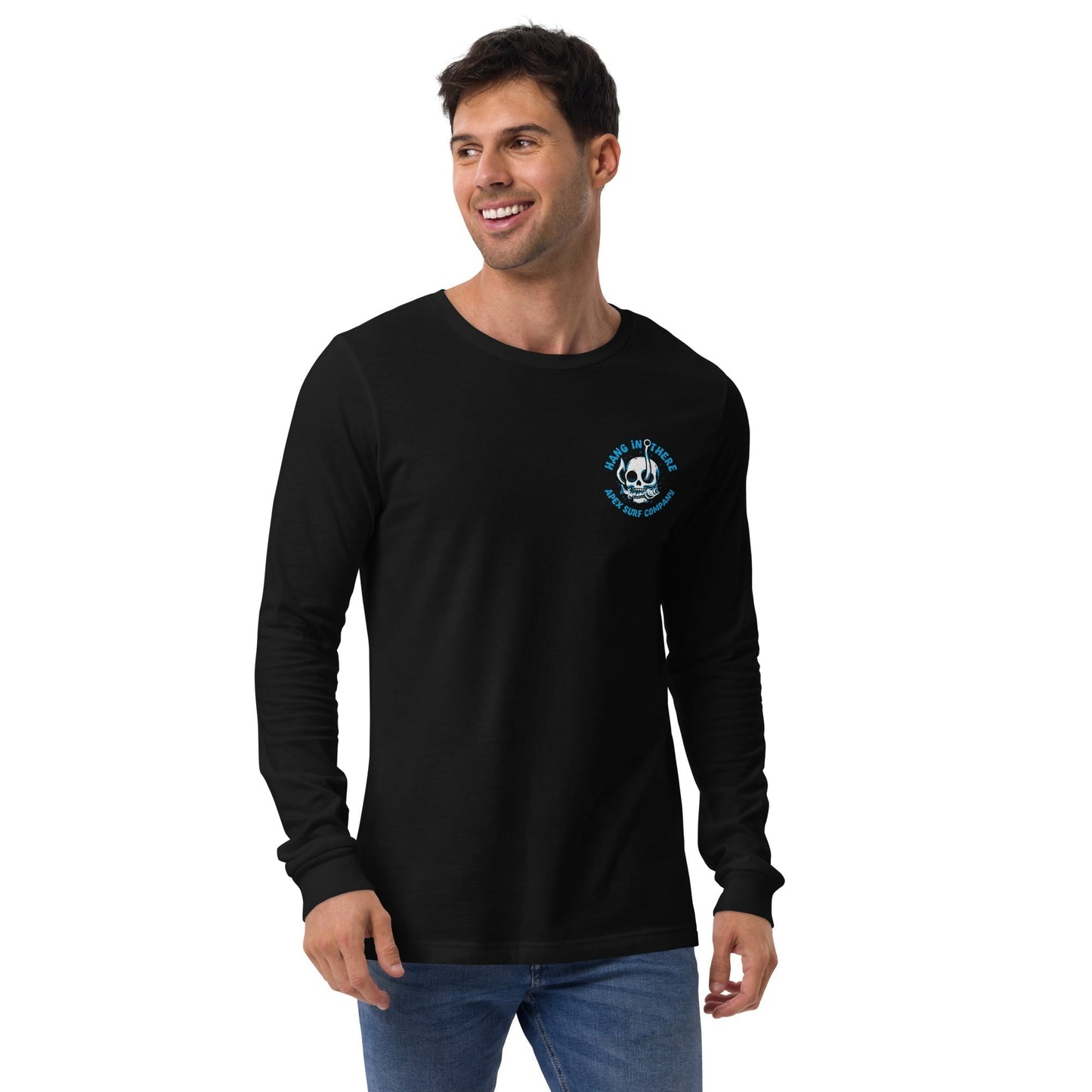 HANG IN THERE LONG SLEEVE - Premium Streetwear from APEX USA - Just $38! Shop now at APEX | Clothing Brand