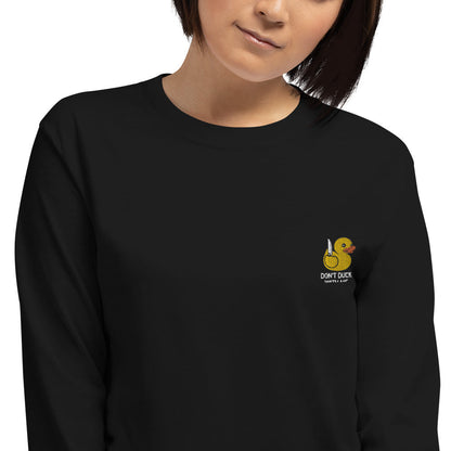 DON'T DUCK WITH ME LONG SLEEVE - Premium  from APEX USA - Just $32! Shop now at APEX USA