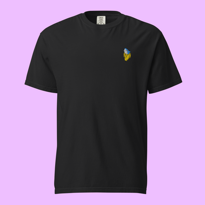 BANANA SHARK - Embroidered Tee - Premium Streetwear from APEX | Streetwear - Just $30! Shop now at Apex Surf Co.