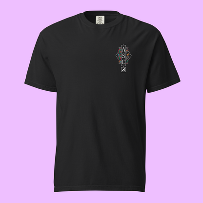 APEX SKATE CLUB - BLACK - GRAPHIC TEE - Premium Streetwear from APEX | Streetwear - Just $36! Shop now at Apex Surf Co.