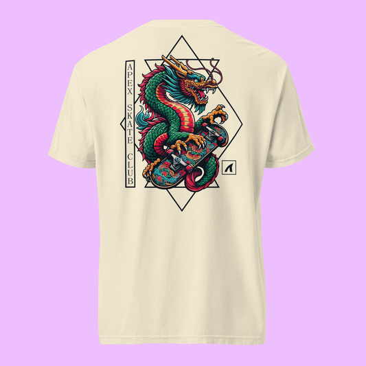APEX SKATE CLUB - IVORY - GRAPHIC TEE - Premium Streetwear from Apex Surf Co. - Just $36! Shop now at Apex Surf Co.