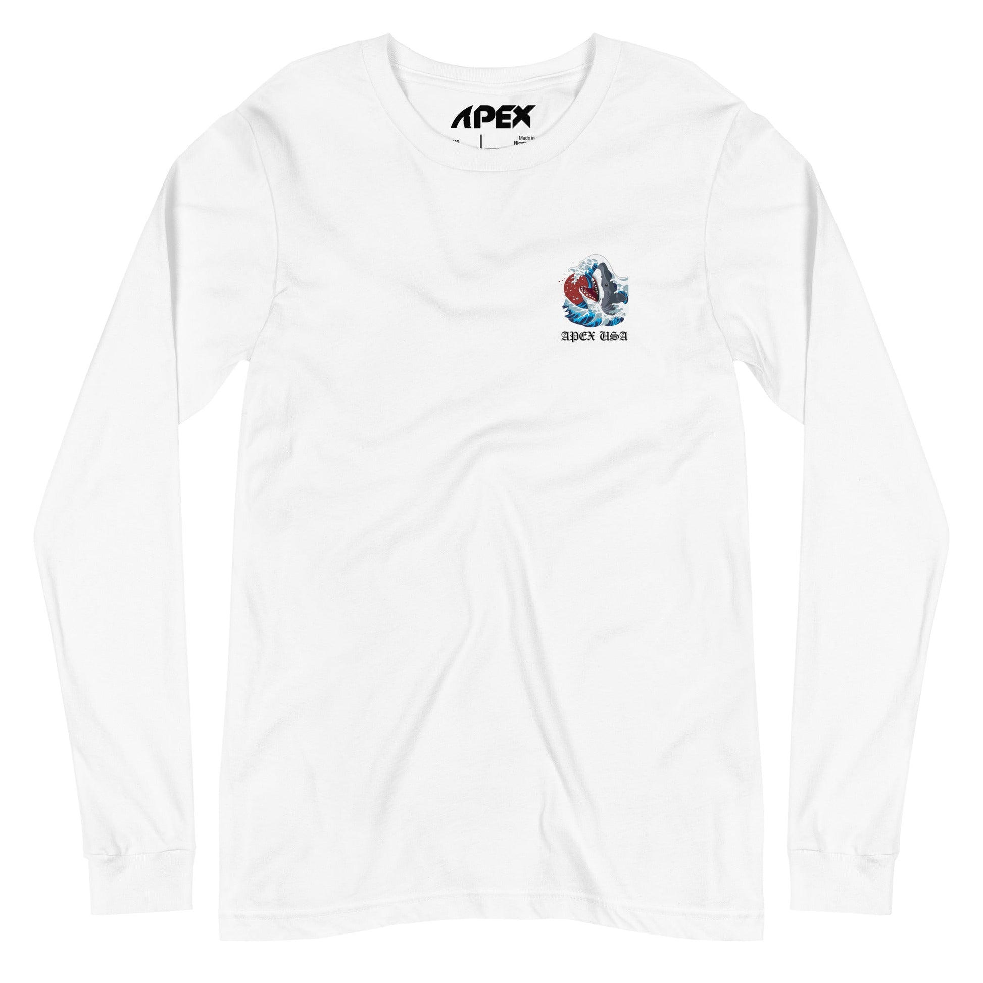 No Regret Long Sleeve - White - Premium  from APEX USA - Just $38! Shop now at APEX USA