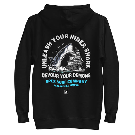 DEVOUR YOUR DEMONS HOODIE - Premium  from APEX USA - Just $49! Shop now at APEX USA