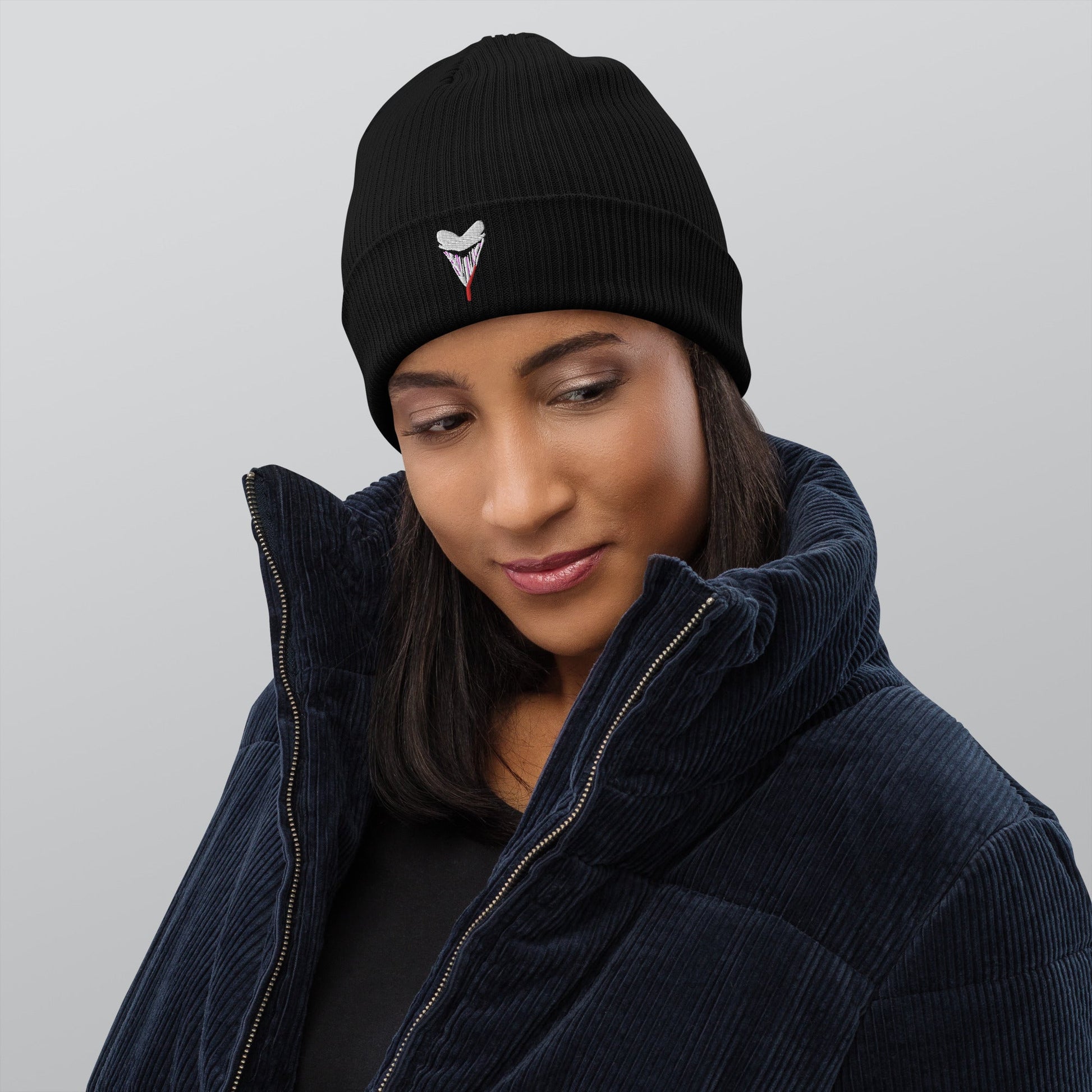 Shark Tooth Beanie - Premium Beanie from APEX USA - Just $24.99! Shop now at APEX | Clothing Company